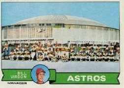 1979 Topps Baseball Cards      381     Houston Astros CL/Bill Virdon